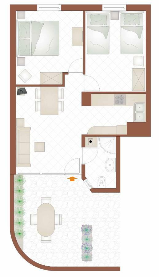 2-Bedroom Apartment 300M From Beach In Punat Εξωτερικό φωτογραφία